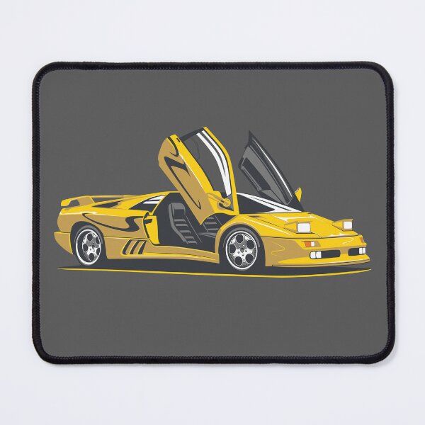Item preview, Diablo SV 90s V12 Vintage Italian Supercar Graphic - Retro Exotic Automotive Minimalist Art designed and sold by Rifart Shop.