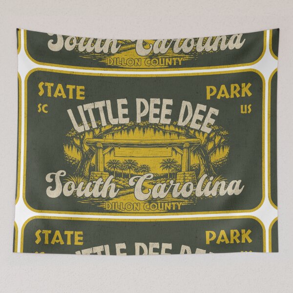 Item preview, Little Pee Dee State Park, Dillon County, South Carolina, badge design designed and sold by Wanderful-roads.