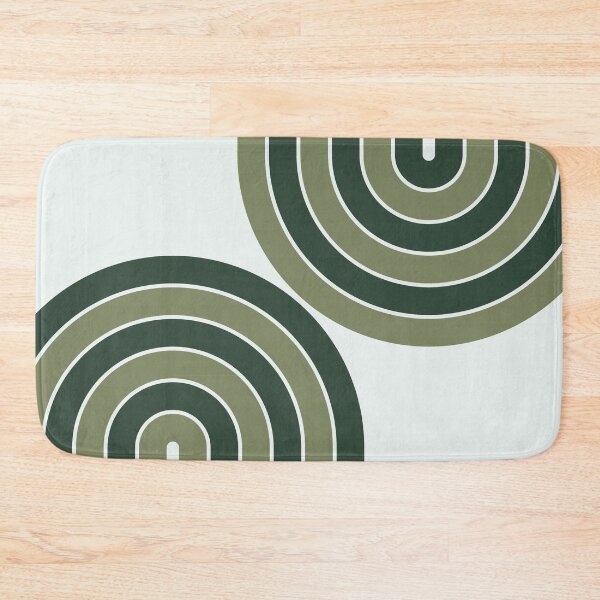 Item preview, Sage Green Mid Century Arch Geometric Abstract 2 designed and sold by nineFlorals.