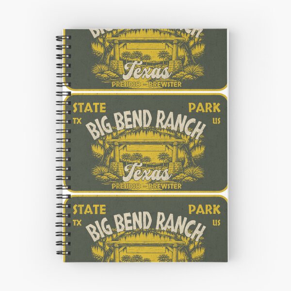Item preview, Big Bend Ranch State Park, Presidio - Brewster, Texas, badge design designed and sold by Wanderful-roads.