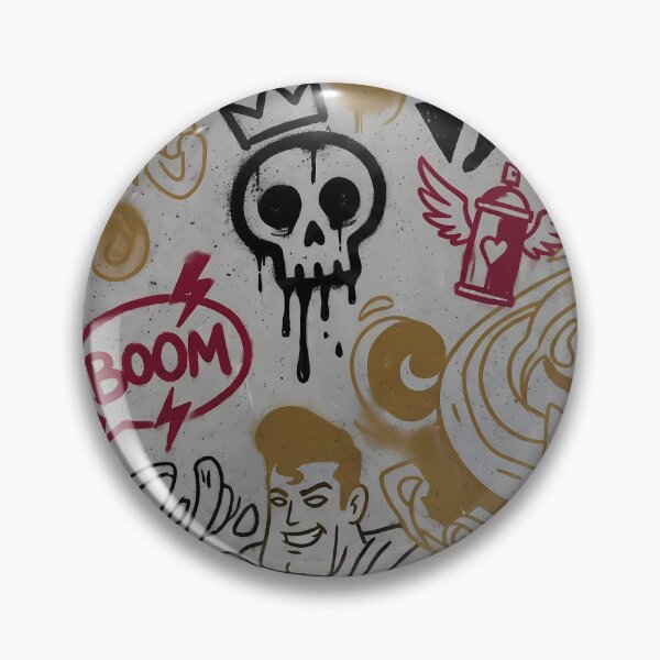 Item preview, Pop Art GraffitiMerging Reality Fantasy Artistic Expression designed and sold by ART ATTACK ZONE.