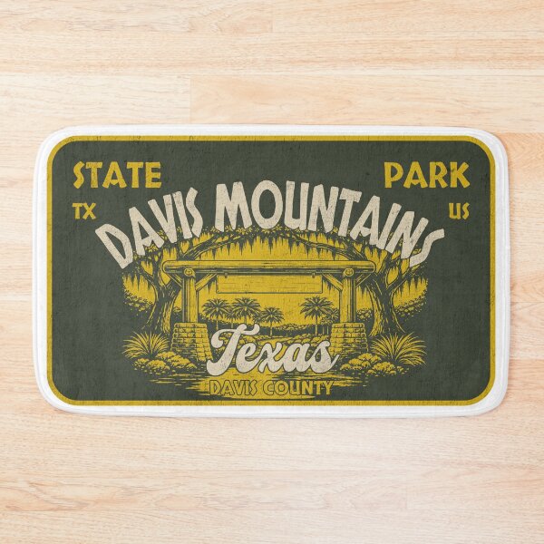 Item preview, Diseño de la insignia del Parque Estatal Davis Mountains, Condado de Davis, Texas designed and sold by Wanderful-roads.