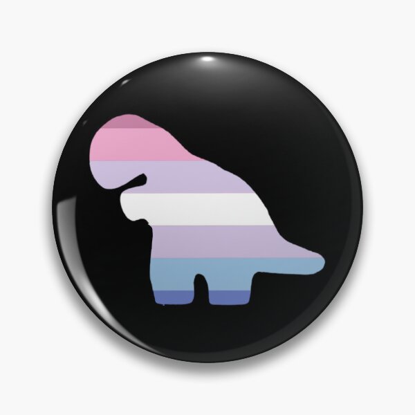 Item preview, bigender Dino nuggie t-rex designed and sold by Meowmeow996.