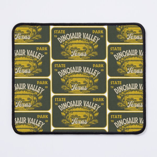 Item preview, Dinosaur Valley State Park, Somervell County, Texas, badge design designed and sold by Wanderful-roads.