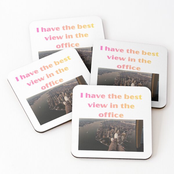 Item preview, I Have The Best View In The Office Funny Pilot Height Humor designed and sold by VersaStyles.