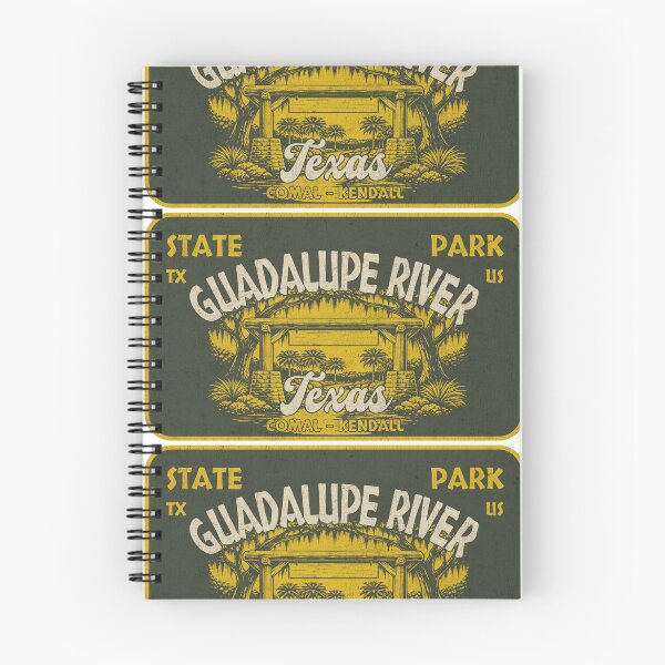 Item preview, Guadalupe River State Park, Comal - Kendall, Texas, badge design designed and sold by Wanderful-roads.