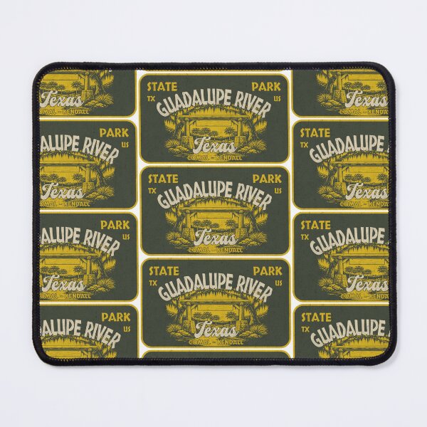 Item preview, Guadalupe River State Park, Comal - Kendall, Texas, badge design designed and sold by Wanderful-roads.