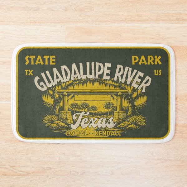 Item preview, Guadalupe River State Park, Comal - Kendall, Texas, badge design designed and sold by Wanderful-roads.