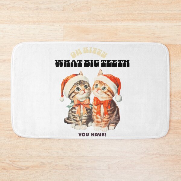 Item preview, OH KITTY WHAT BIG TEETH YOU HAVE! designed and sold by Hevzy.