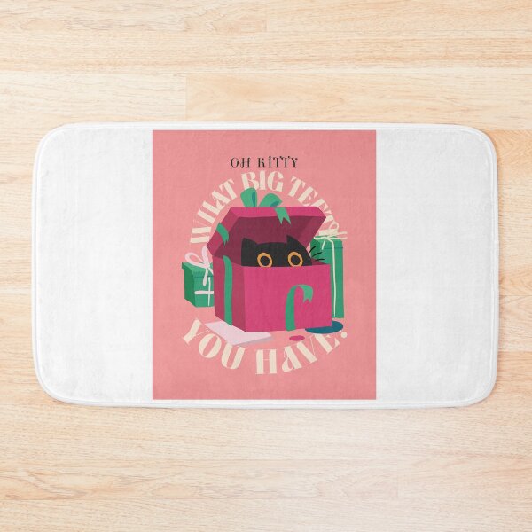 Item preview, OH KITTY WHAT BIG TEETH YOU HAVE! designed and sold by Hevzy.
