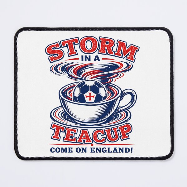 Item preview, England Football Storm in a Tea Cup designed and sold by Moko7.
