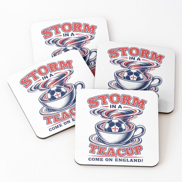 Item preview, England Football Storm in a Tea Cup designed and sold by Moko7.