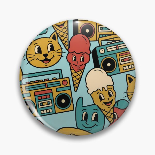 Item preview, Retro Pop Art Merging Reality Fantasy Artistic Expression designed and sold by ART ATTACK ZONE.