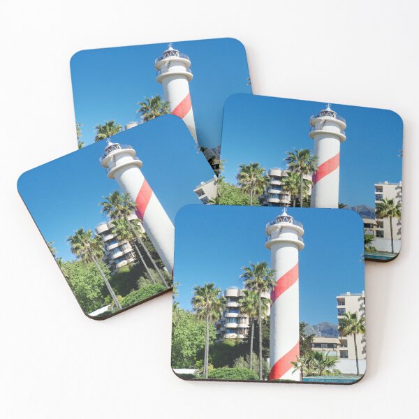 Item preview, Playa Del Faro Lighthouse Marbella designed and sold by Alisonchambers2.