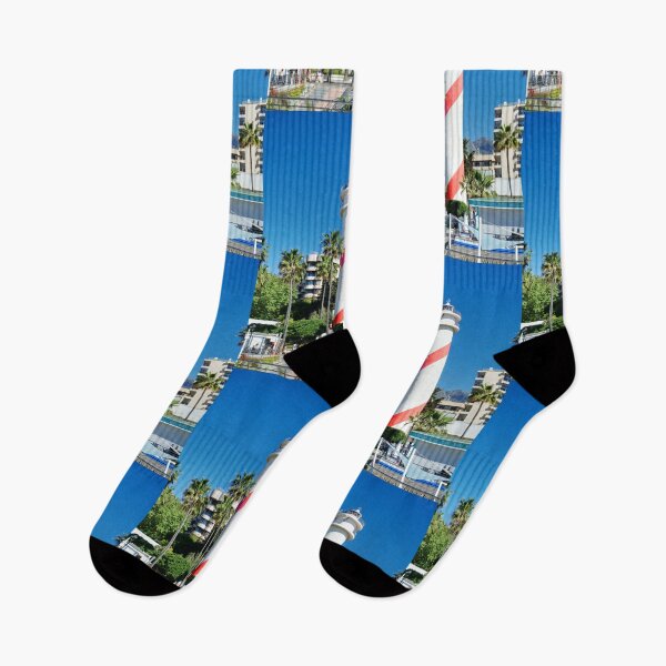 Item preview, Playa Del Faro Lighthouse Marbella designed and sold by Alisonchambers2.