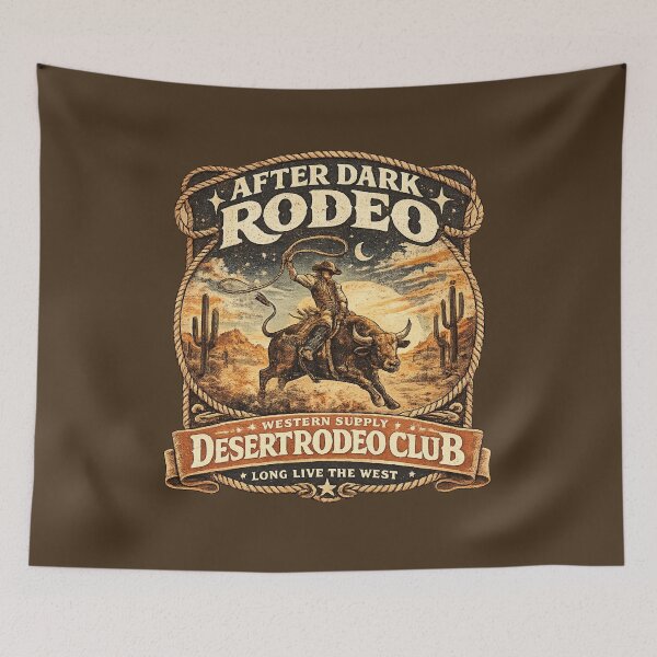 Item preview, After Dark Rodeo Vintage Western Graphic | Desert Rodeo Club Aesthetic designed and sold by Anyshca.