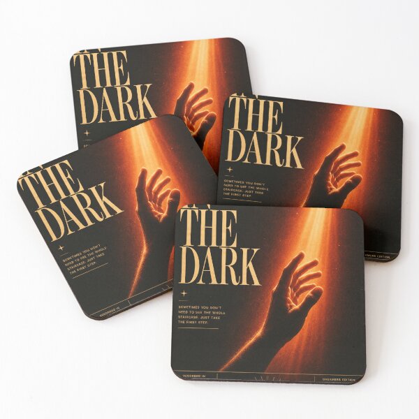 Item preview, In The Dark — Vintage Cinematic Editorial Poster designed and sold by Watchyyy.