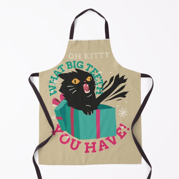 Item preview, OH KITTY WHAT BIG TEETH YOU HAVE! designed and sold by Hevzy.