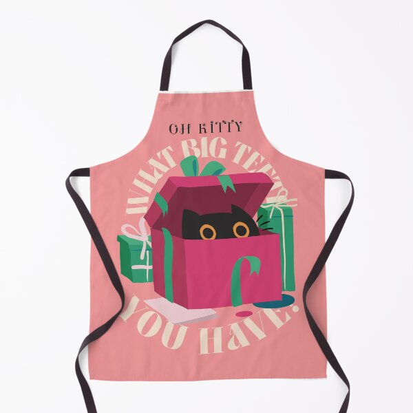 Item preview, OH KITTY WHAT BIG TEETH YOU HAVE! designed and sold by Hevzy.