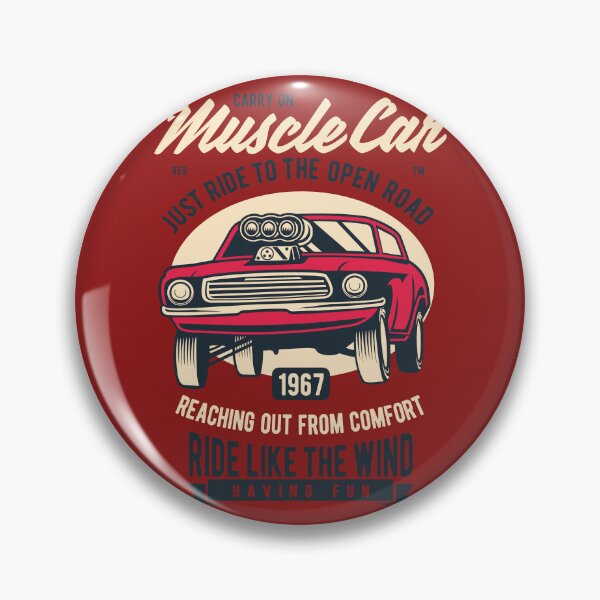 Item preview, Vintage Muscle Car Drag Racing - Retro American Automotive Garage Design designed and sold by 1001T-Shirt.