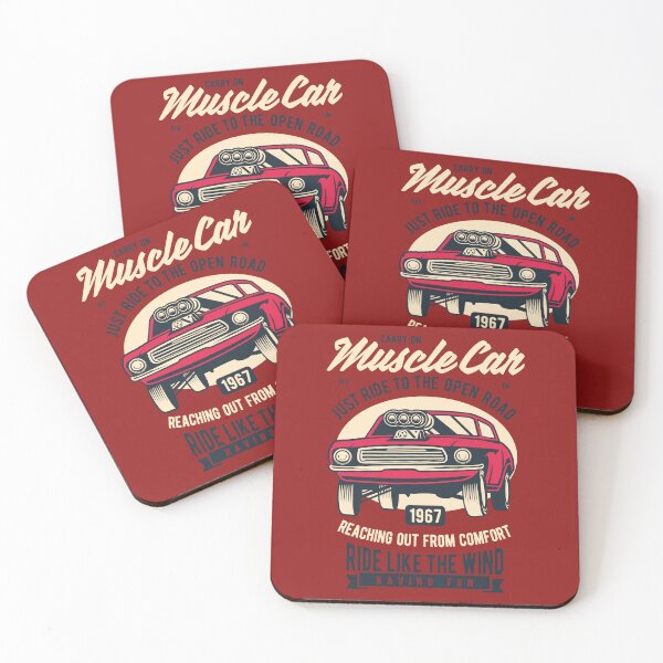 Item preview, Vintage Muscle Car Drag Racing - Retro American Automotive Garage Design designed and sold by 1001T-Shirt.