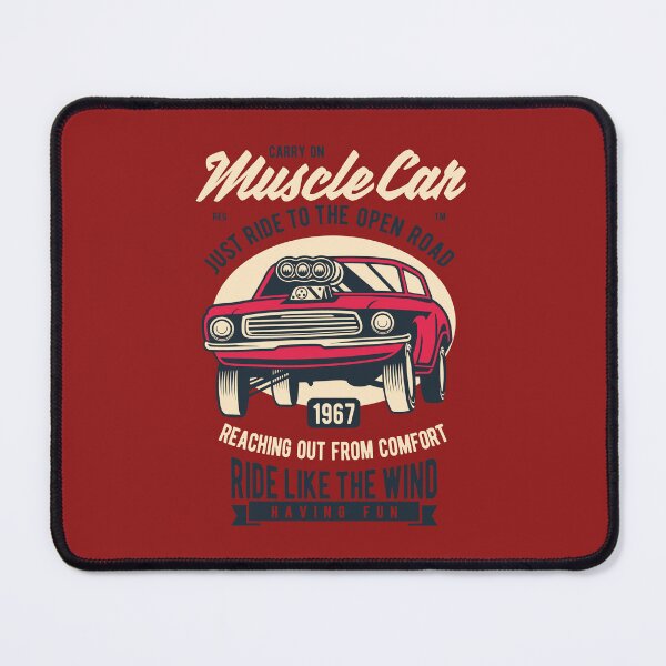 Item preview, Vintage Muscle Car Drag Racing - Retro American Automotive Garage Design designed and sold by 1001T-Shirt.