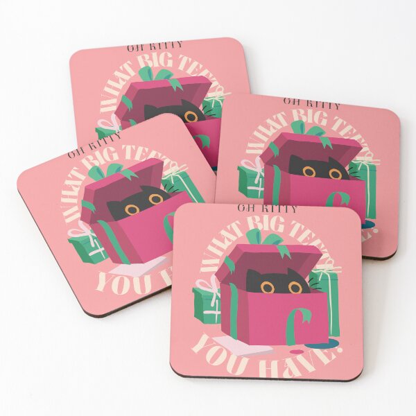 Item preview, OH KITTY WHAT BIG TEETH YOU HAVE! designed and sold by Hevzy.