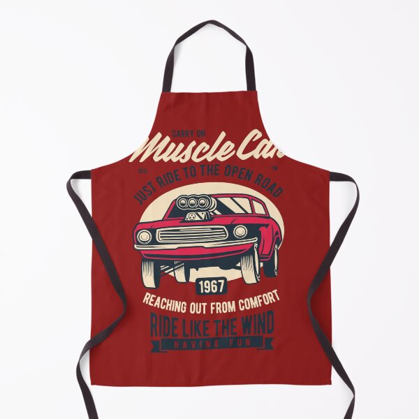 Item preview, Vintage Muscle Car Drag Racing - Retro American Automotive Garage Design designed and sold by 1001T-Shirt.