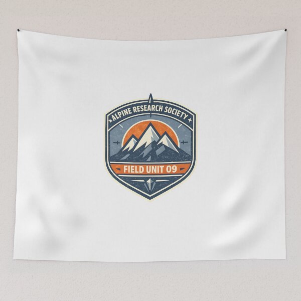 Item preview, Alpine Research Society Vintage Mountain Design designed and sold by Naviora.
