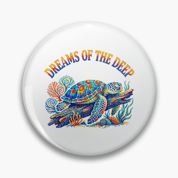 Item preview, Dreams Of The Deep Turtle designed and sold by TeeARTHY.