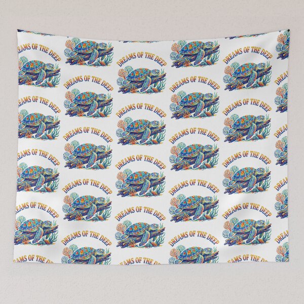 Item preview, Dreams Of The Deep Turtle designed and sold by TeeARTHY.