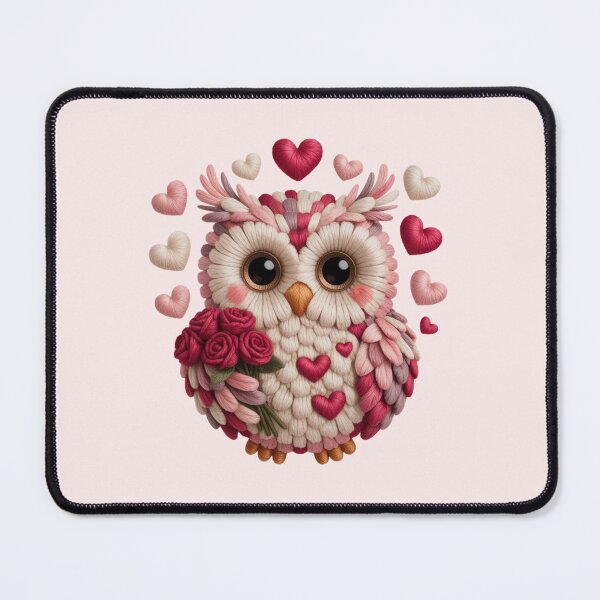 Item preview, an adorable Valentine’s Day Owl designed and sold by 123ks.