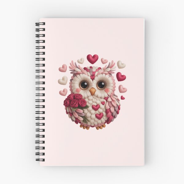 Item preview, an adorable Valentine’s Day Owl designed and sold by 123ks.