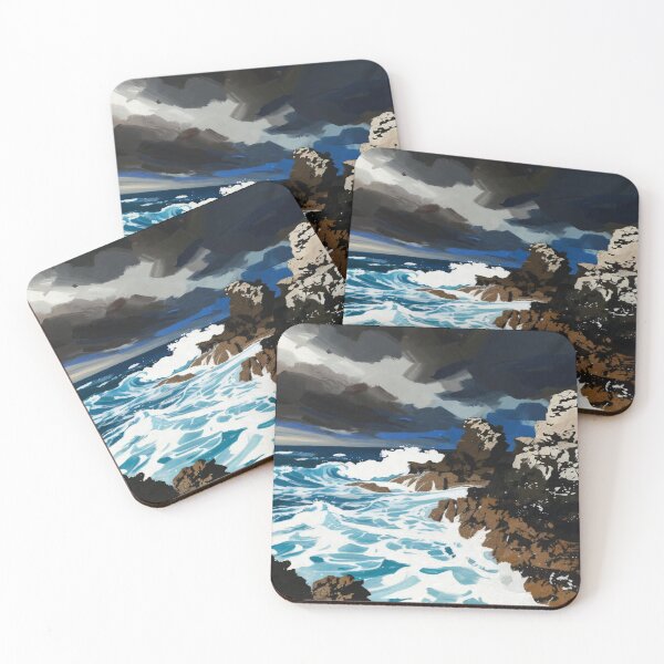 Item preview, Crashing Waves  designed and sold by Makitiadesigns.