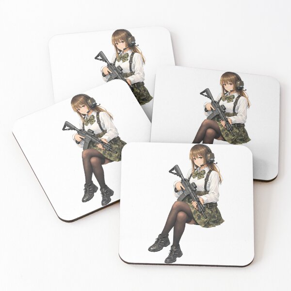 Item preview, Tactical School Girl - Anime Special Ops designed and sold by RAWLIFEGRAPHIC.
