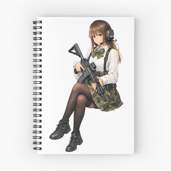 Item preview, Tactical School Girl - Anime Special Ops designed and sold by RAWLIFEGRAPHIC.