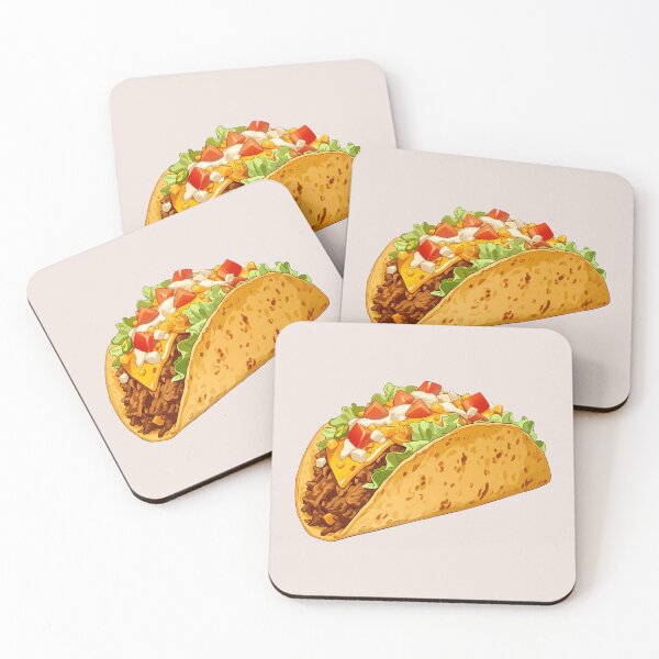 Item preview, Crispy beef taco designed and sold by sakurashorty.