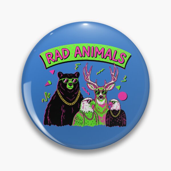 Item preview, Rad Forest Animals  designed and sold by Milasneeze.