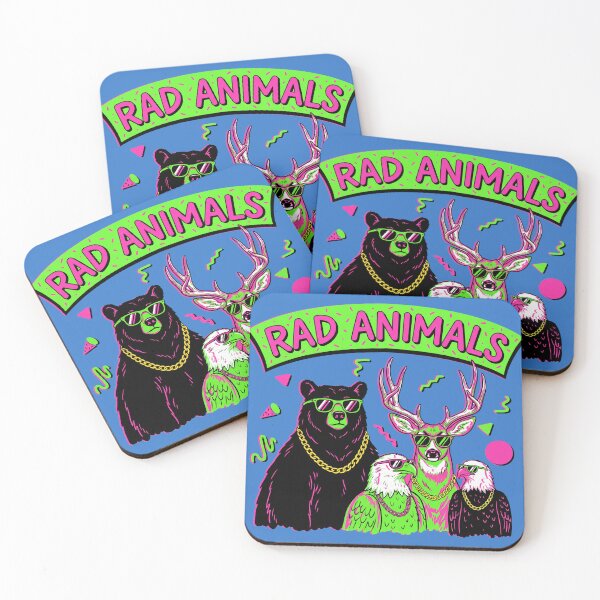 Artikelvorschau, Rad Forest Animals entworfen und verkauft von Milasneeze.