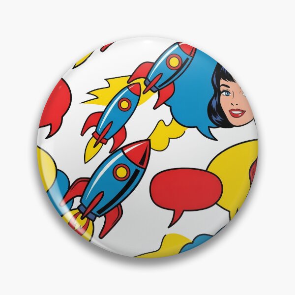 Item preview, Face Rocket Pop Art Doodles Fantasy Artistic Expression designed and sold by ART ATTACK ZONE.