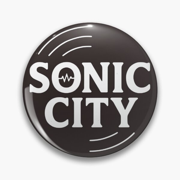 Item preview, Sonic City White Logo designed and sold by SonicCity.
