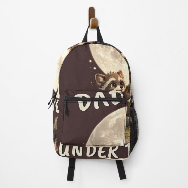 Item preview, Dad Tales Under The Moon Cute Raccoon Father Son Storytelling Shirt designed and sold by HOUSE OF TIST.