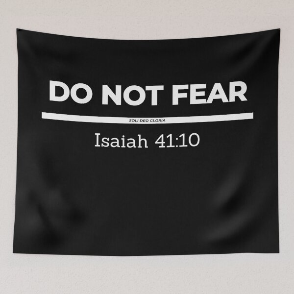 Item preview, Do Not Fear Isaiah 41:10 Bible Verse Christian Design designed and sold by Ken Chung.