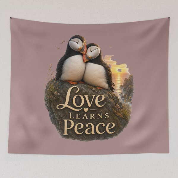 Item preview, Love Learns Peace designed and sold by JagrDesigns.