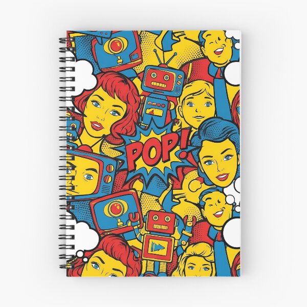 Item preview, Red Blue Yellow Pop Art Doodles Artistic Expression designed and sold by ART ATTACK ZONE.