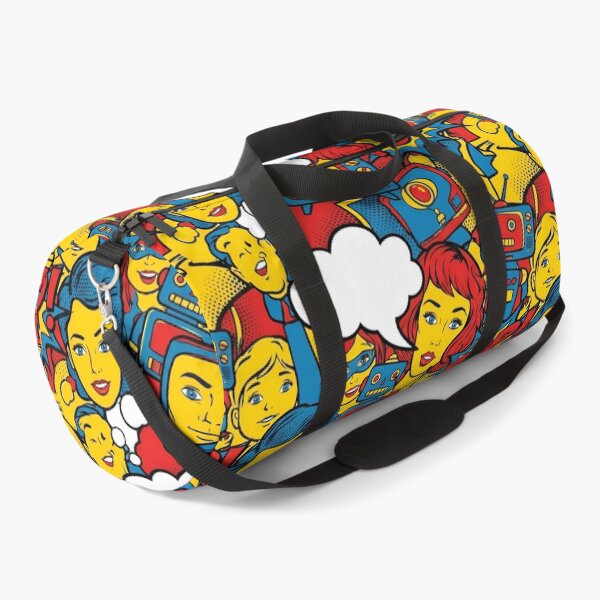 Item preview, Red Blue Yellow Pop Art Doodles Artistic Expression designed and sold by ART ATTACK ZONE.