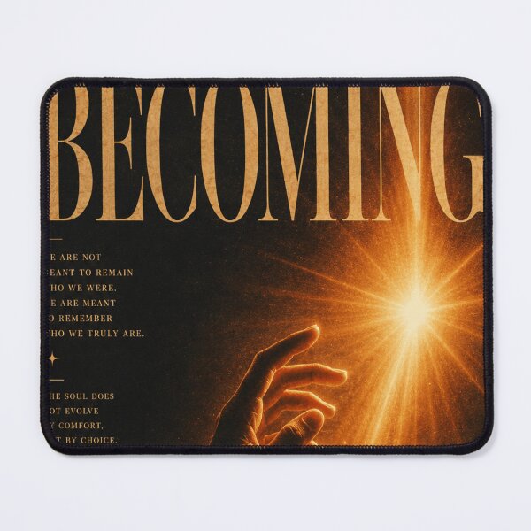 Item preview, Becoming — Retro Philosophical Editorial Poster designed and sold by Watchyyy.