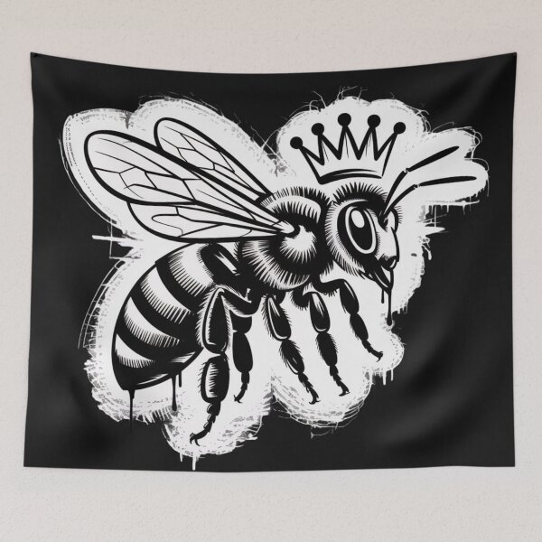 Item preview, Banksy Queen Bee designed and sold by 123ks.