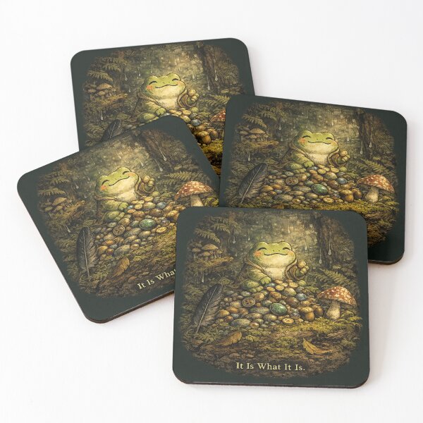 Artikelvorschau, Goblincore-Frosch-Schatzsammler – Verspielte Waldschatzkunst | Goblincore-Frosch-Geschenk entworfen und verkauft von irfanshikh.