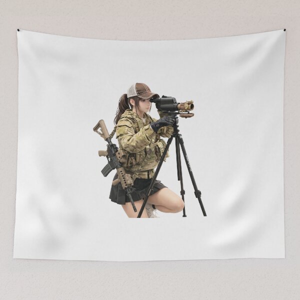 Item preview, Tactical School Girl - Anime Special Ops designed and sold by RAWLIFEGRAPHIC.